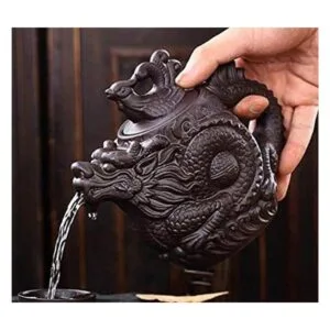 Auténtica tetera Yixing Dragon and Phoenix Tea Pot de gran_6