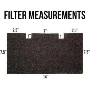 Mission Automotive Paquete de 2 Filtros de repuesto de_2