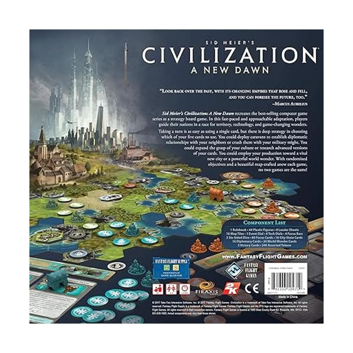 Juego de mesa y estrategia Sid Meiers Civilization a New_2