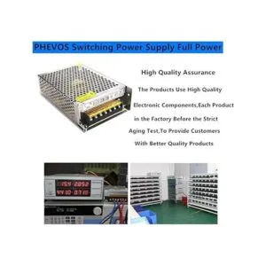 PHEVOS AC 110 V220 V a CC 5 V 12 A 60 W Adaptador de_2