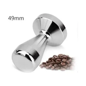 Prensador para café Barista Espresso 49 mm. Base grano de_2