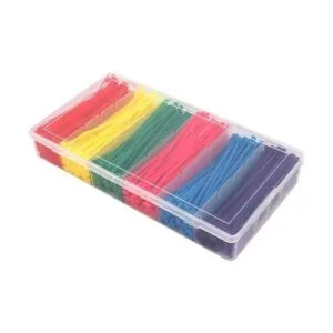 Bridas pequeñas de colores de 4 pulgadas multicolores_4