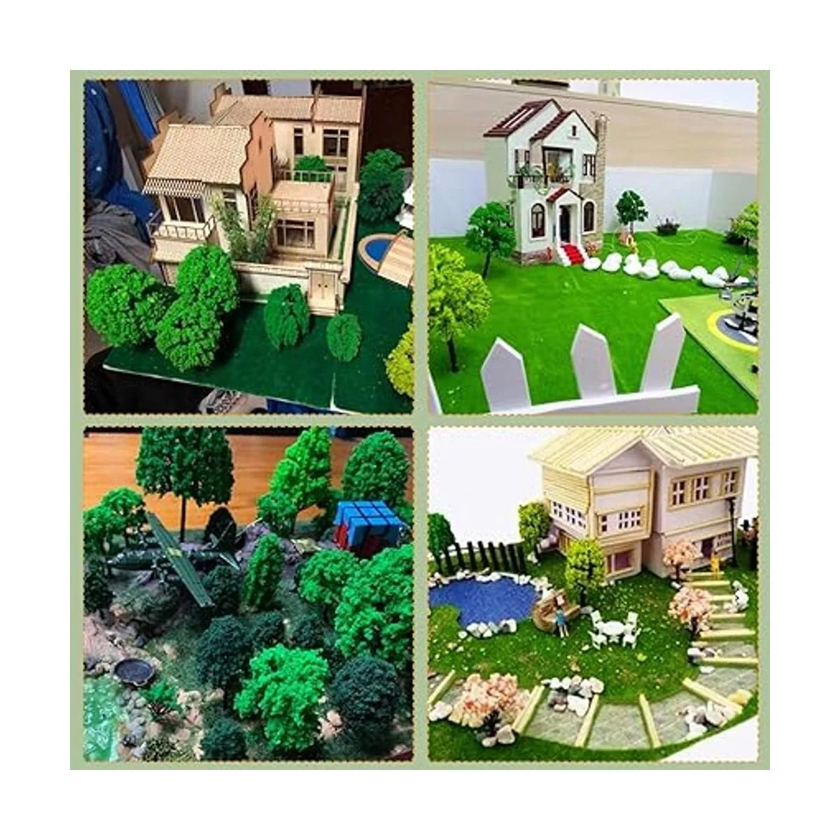 70 unidades de árboles modelo de 1.23.5 in diseño de_7