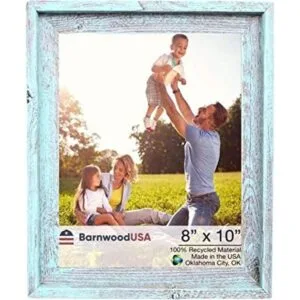 BarnwoodUSA Portarretratos con marco de estilo rústico_1