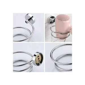 Soporte para secador de pelo de baño soporte para_4