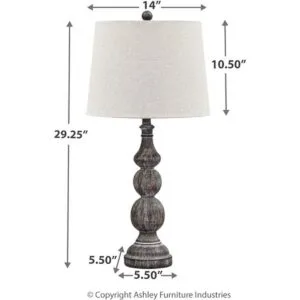 Signature Design by Ashley Lámpara de mesa Bernadate_4