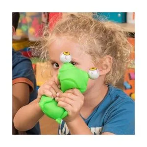 Squishy Eye Popping Flippy Rana Gran apretón Juguete_7