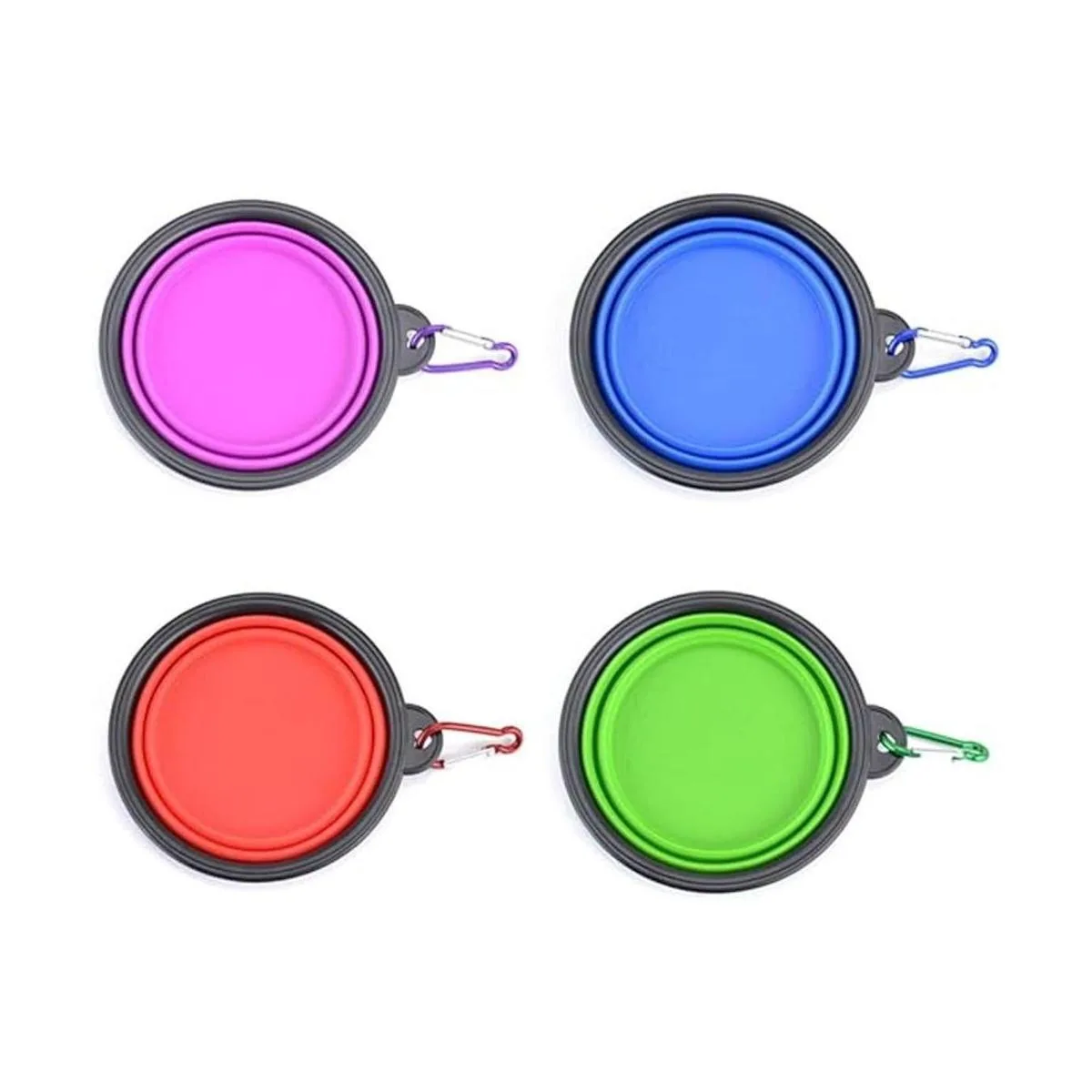 Cuencos plegables para perros perros y gatos cuencos de_2