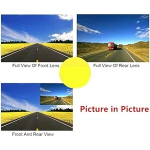 DVR Espejo retrovisor grabador de video 4.3 pulgadas de_5