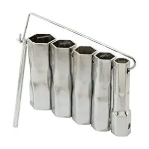 Juego de llaves de válvula de ducha de 5 piezas con mango_1