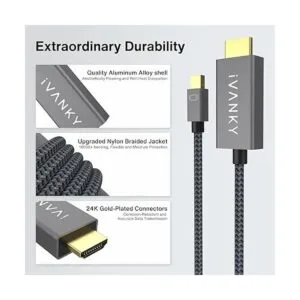 Mini cable DisplayPort a HDMI iVANKY Mini DP_2
