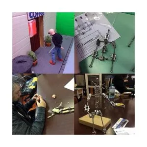 Kits de armadura de parada de movimiento de estudio de_3