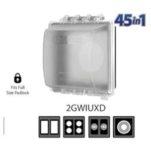 Sealproof Cubierta de toma de corriente resistente a la_2