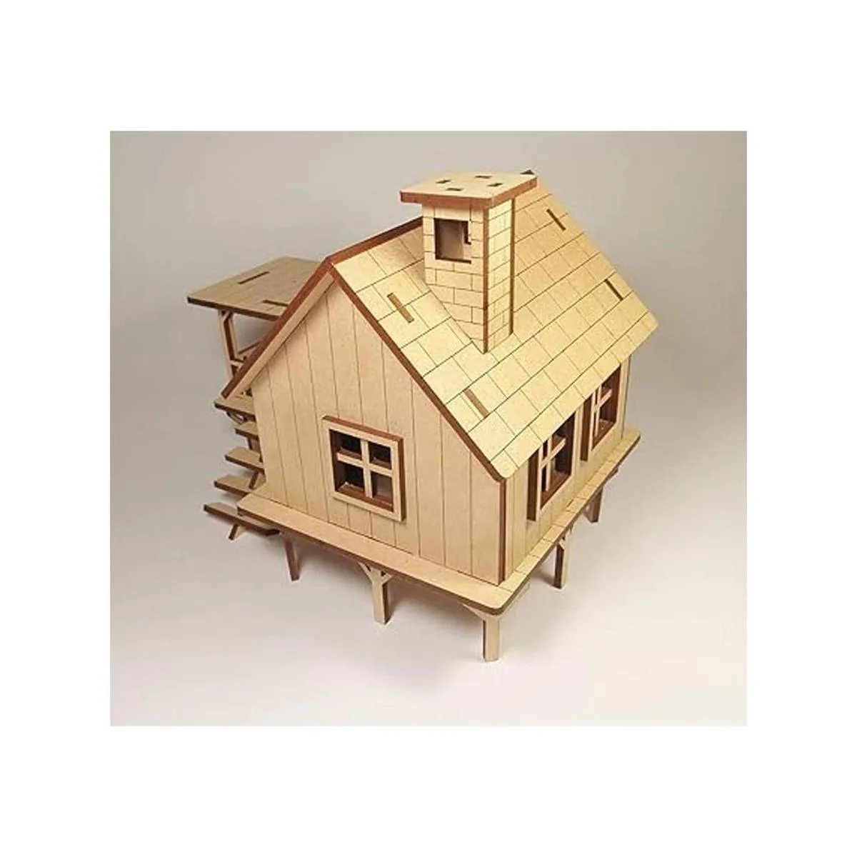 StonKraft Rompecabezas de madera 3D para casa de playa_3