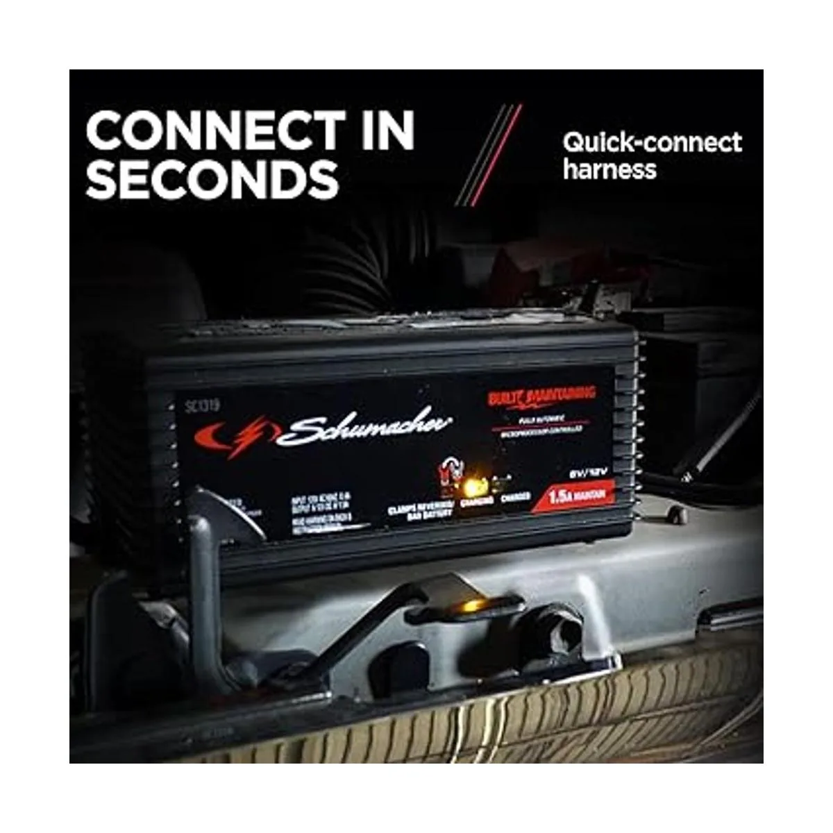 Schumacher Mantenedor de batería totalmente automático_2