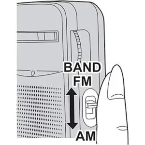 Panasonic RFP50d Pocket AMFM Radio Plata RFP50D_6