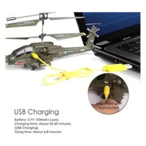 Syma S109G Helicóptero RC de 3.5 canales con giroscopio_4