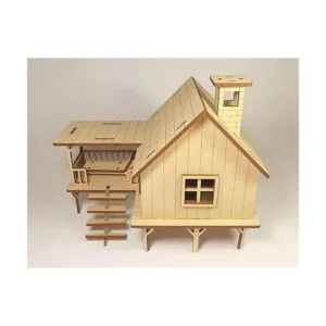 StonKraft Rompecabezas de madera 3D para casa de playa_4