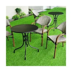 Fasmov Alfombra de césped artificial verde de 3.2 x 6.5_6