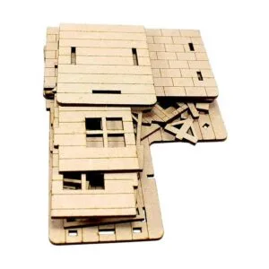 StonKraft Rompecabezas de madera 3D para casa de playa_6