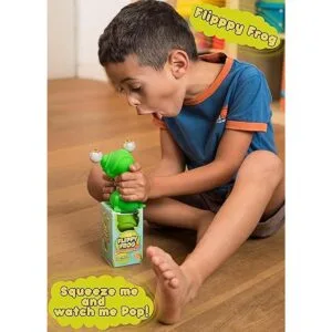 Squishy Eye Popping Flippy Rana Gran apretón Juguete_4