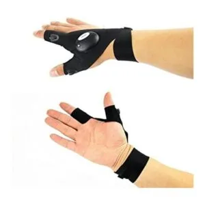 Linterna LED Guantes de Ciclismo 2 linterna LED antorcha_1
