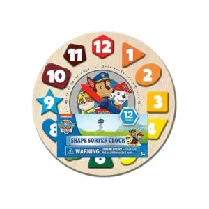 Paw Patrol Shape Sorter Reloj 12 pieza_2