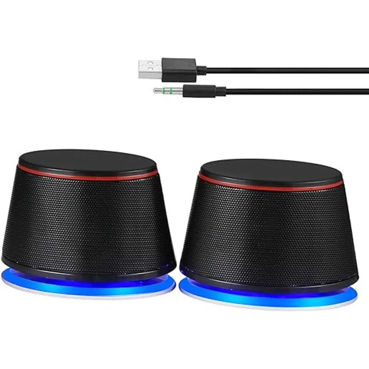 Sanyun Altavoces de computadora SW102 5 pulgadas de ancho_2