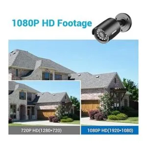 ANNKE Paquete de 4 cámaras de seguridad HD TVI 1080P para_4