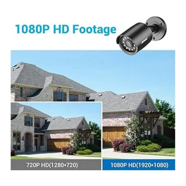 ANNKE Paquete de 4 cámaras de seguridad HD TVI 1080P para_4