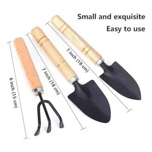 Juego de herramientas de jardinería 6 piezas Rastrillo_2