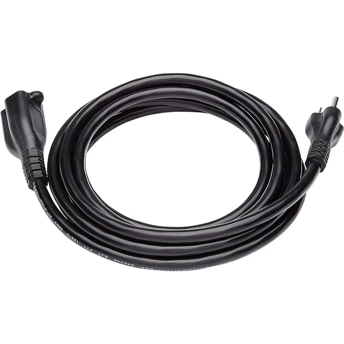 Cable de extensión de 10 pies 13 amperios 125 V negro_1