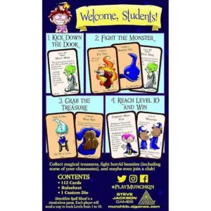 Juego de cartas Munchkin Spell Skool Juego de cartas_3