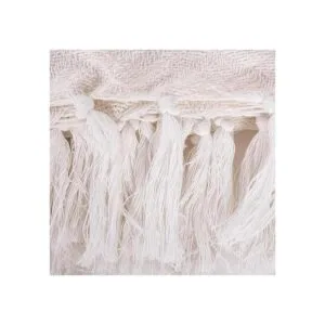 DII Manta geométrica de algodón moderna con flecos para_3