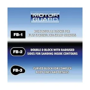 Motor Guard Paquete de 3 bloques de lijado AP6 talla_4