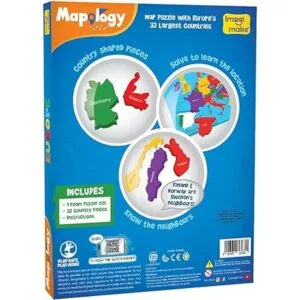 Imagimake Mapology Rompecabezas del mapa de Europa_5