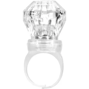 Midafon Paquete de 60 anillos LED brillantes con luces LED_7