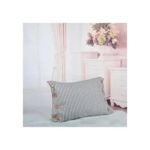 KINGROSE Funda de almohada decorativa con botones funda_6