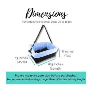 Asiento de vehículo para perros con refuerzo Cozy Boost_4