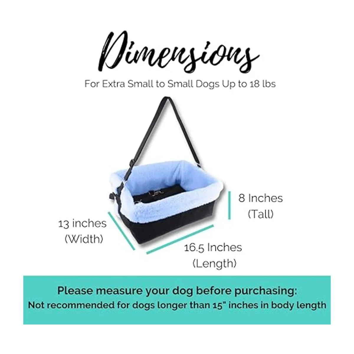 Asiento de vehículo para perros con refuerzo Cozy Boost_4