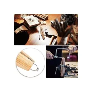 PH PandaHall Paquete de 2 abrazaderas de anillo de madera_2