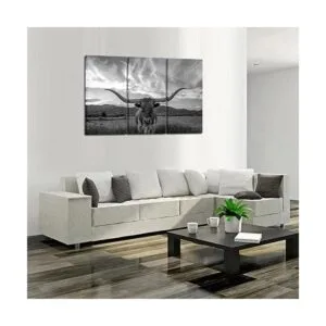 Kreative Arts Lienzo grande y moderno para la decoración_3