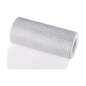Rollo de cinta de tul brillante carrete de tul brillante_3