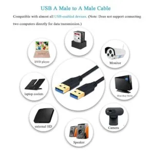 Besgoods Cable USB a USB de 1.5 pies cable USB 3.0 tipo_6