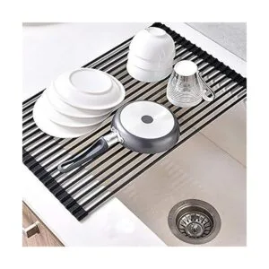 Ahyuan Estante de secado de platos grande enrollable_2