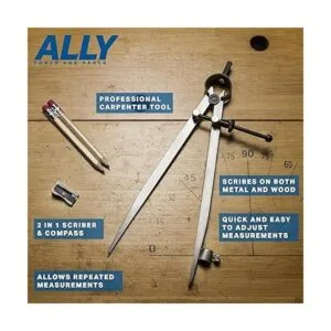 ALLY Tools Divisor de precisión de 8.0 in brújula para_4