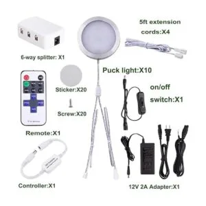 AIBOO Iluminación LED enlazable para debajo del gabinete_2