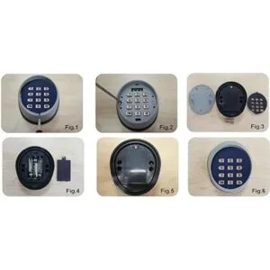 TOPENS Teclado inalámbrico TKP3 para operador de abridor_5