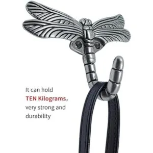 Ganchos decorativos de libélula Toalla de libélula para_3