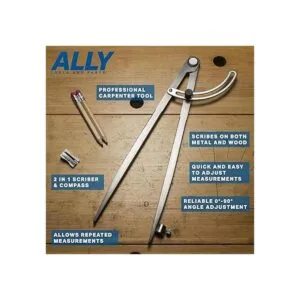 ALLY Tools Divisor de precisión de 12.0 in incluye dos_4